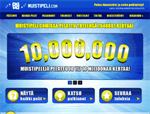 Tablet Screenshot of muistipeli.com